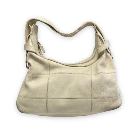 Salvatore Ferragamo Pre-owned, Pre-owned Leather shoulder-bags Beige, unisex, Maat:ONE Size,leer