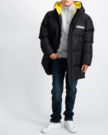 Dsquared2 D2J406U JACKET Schwarz Jacken Jungen - Kids Brand Store