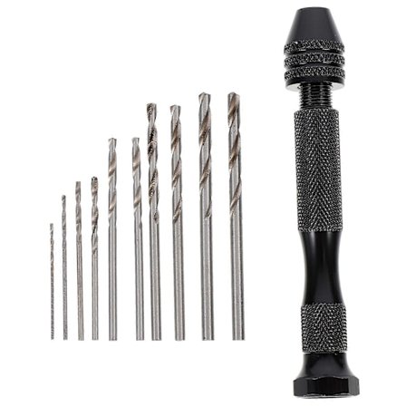 1 Sæt Stift Skruestik Håndboremaskine Mikro Mini Bor Sæt Præcisions Håndboremaskine Bor