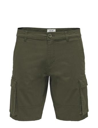 Onscam Stage Cargo Shorts 6689 Life Noos Shorts Cargo Shorts Grønn ONLY & SONS*Betinget Tilbud