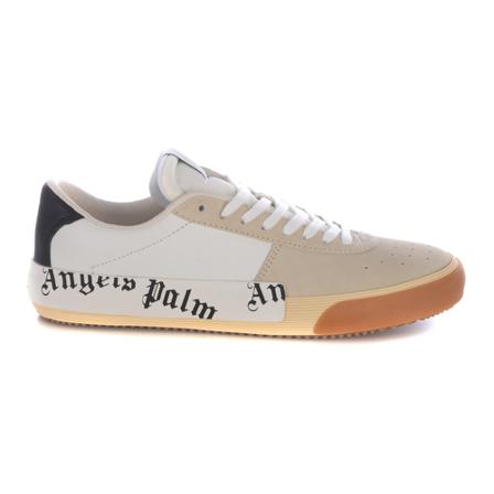 Palm Angels, Vulcanized Low-Top Sneakers Wit, Heren, Maat:41 EU