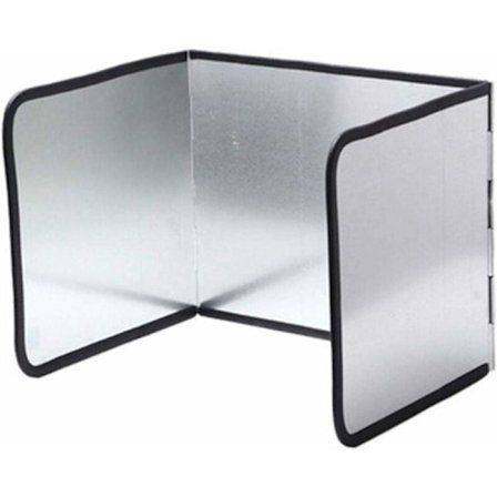 Foldbar kjøkkensprutskjerm, kjøkken- og komfyrdeksel, kokeplatebeskytter (S)