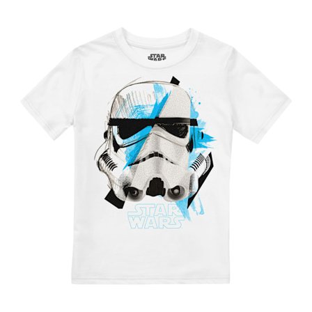 Star Wars Barn/Kids Stormtrooper T-shirt med tryck 5-6 år Vit