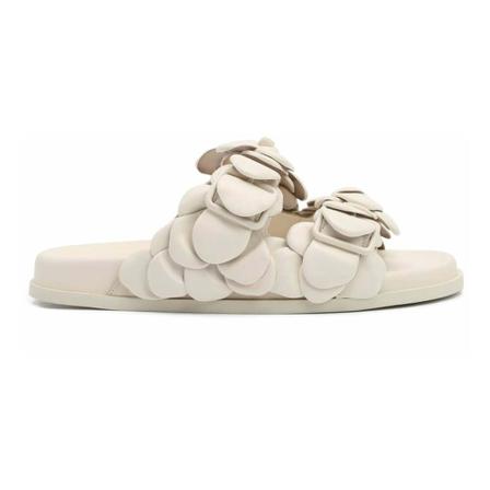 Valentino Garavani - Flip-flops - Beige - Dam - Storlek: 36 Eu, Dam, Storlek: 36 EU