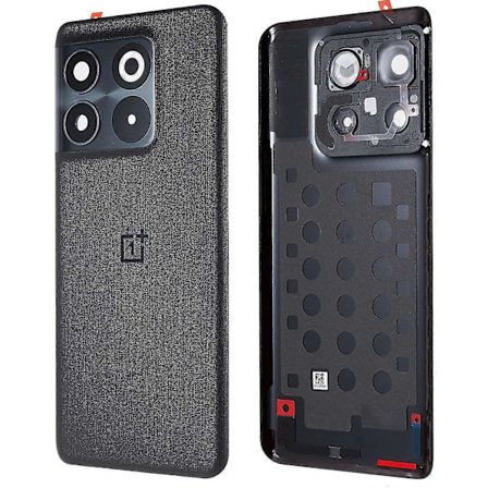 OnePlus 10T 5G OEM Akun Kotelo Liimatarra + Kameran Linssisuojus - Vihreä