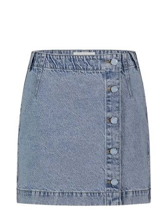 Cari Denim Skirt Blue Fabienne Chapot