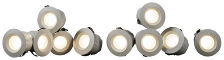 Hide-a-Lite Core Smart Downlight 45°, vit, 2700 K, 10-pack, Belysning