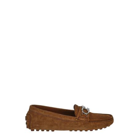 Salvatore Ferragamo Sliders , Bruin , Dames , Maat: 38 EU