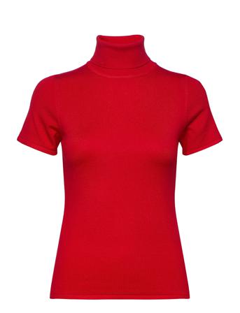 Pola Polo Neck Høyhalset Pologenser Rød Andiata