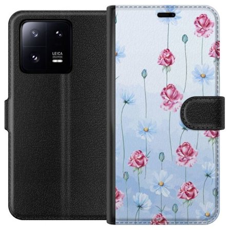 Yhteensopiva Lompakkokotelo Xiaomi 13 Pro Petal Reverie Sky Blue
