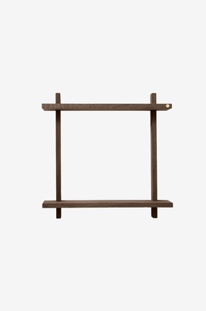 Andersen - Treat Hylde Dobbelt - Stor 50x12xH50cm - Brun - Hylder - Fra Homeroom