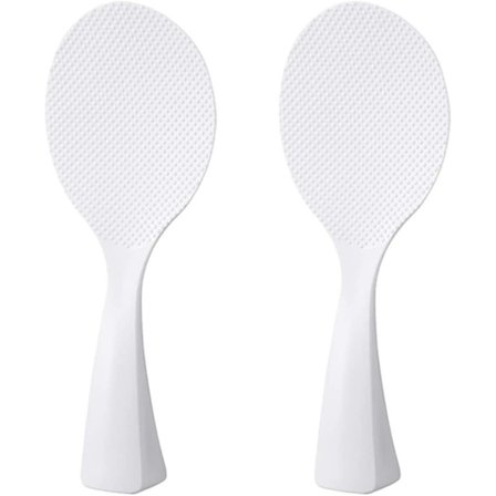 2 stk Rispadler, Non-stick Ris Ske, Stående Servering Ris Spatel