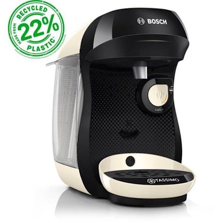 Multidryck kaffemaskin - BOSCH - TASSIMO - T10 Happy vanilj - 1400 W