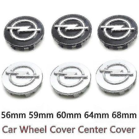 4 stk. Bilhjul Nav Senterkopper 56mm 59mm 60mm 64mm 68mm Deksel For Opel Mokka Insignia Zafira Corsa Tigra Badg_Super Gave