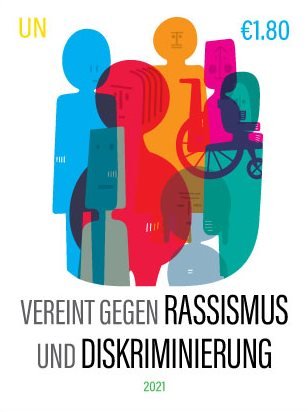 FN - Imod racisme og diskrimination - Wien - Postfrisk frimærke