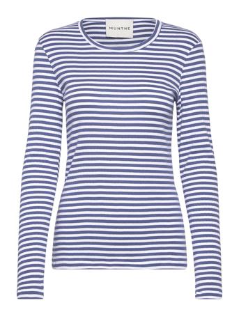 Jote Tops T-shirts & Tops Long-sleeved Navy Munthe