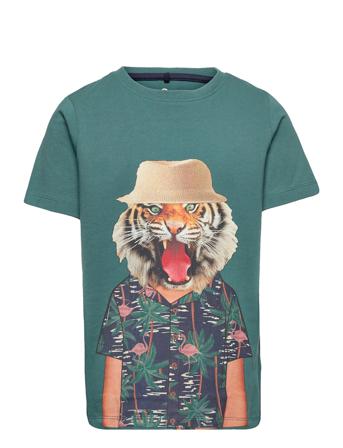 Tncawa S_S Tee T-shirt Grøn The New