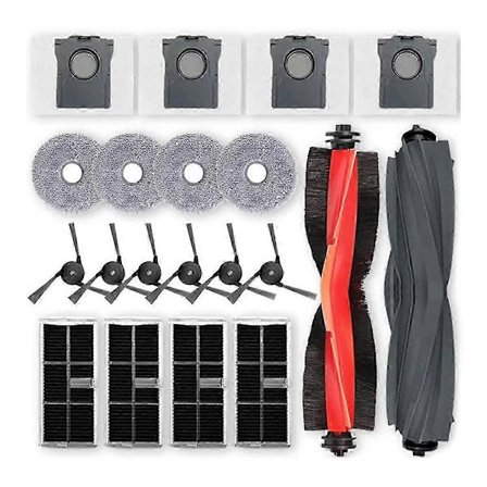 Reservedeler og tilbehør til Bot X40 Ultra / X40 Pro / S30 Pro Ultra - Hovedbørste, sidebørste, Hepa-filter