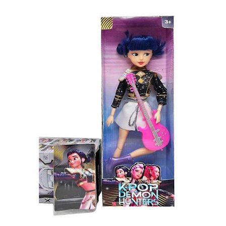 K-POP Demon Hunters Baribie Dukker (3-pakning) - Kpop Jentegruppe Idol Action Figur Samleobjekt Vinyl Figurin Leke for Barn Fans Julegave[D]