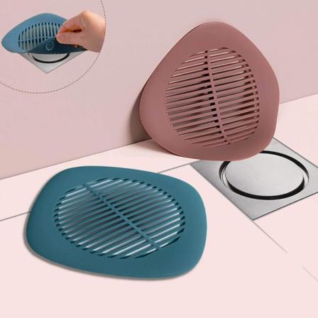 Dusjeavløpsdeksel 2PC Silikonslange Avløpshår Catcher Stopper med sugekopp for kjøkken bad, badekar vask gummisilfilterpluggfilter