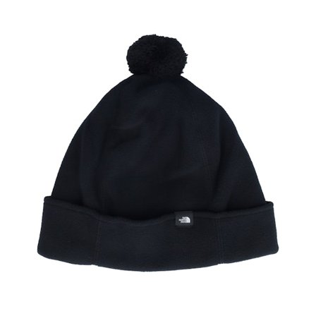 The North Face - Nero pom Beanie - Kids Glacier Beanie Black Pom @ Hatstore