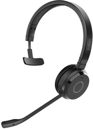JABRA Headset Evolve 65 TE MS On-Ear BT - Lyreco - Kontorsmaskiner - Headset och telefoner - Headset - Trådlösa