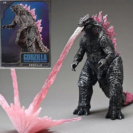 Godzilla vs Kong Filmen Godzilla Action Figur Legetøj Godzilla Titan Monster Samlerobjekt Model Børn Kreativ Gave Pink