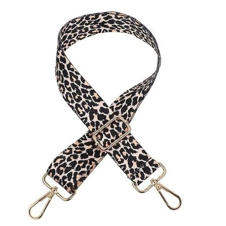 Leopardmønstret Veske Skulderreim Håndveske Skulderreim Justerbar Veskerem, Justerbar Lengde 80-140cm (Bredde: 3.8cm) c