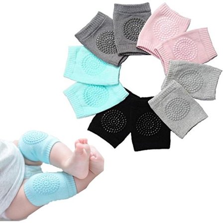 Baby krypande halkfri knä, unisex baby toddlers knäskydd 5 Pai