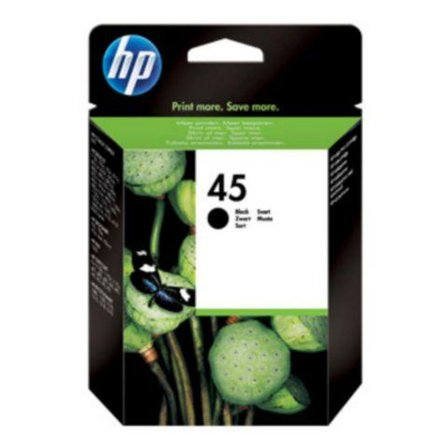 HP 45 Large - Stor - svart - original - blekkpatron
