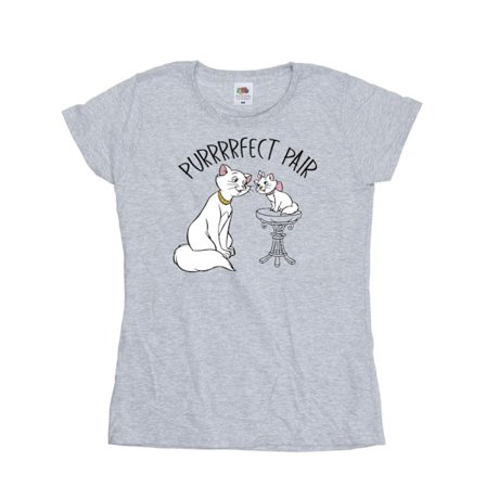 Disney Dam/Damer The Aristocats Purrfect Pair Bomull T-Shir