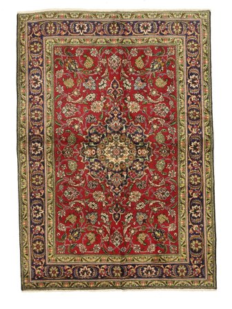 Oriental Tabriz Rug 136X196 Wool