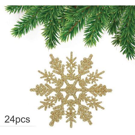 Lumihiutaleet 24 kappaletta joulukoriste joulukoriste lumihiutaleet jouluriipus jouluriipukset joulukuusen lumihiutale lumihiutaleet