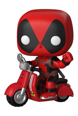 Deadpool POP! Rides Vinyl Figure Deadpool & Scooter 9 cm