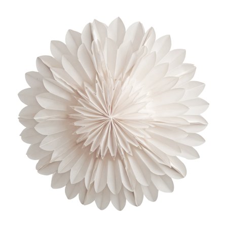 Watt&veke Lotus julestjerne 44 cm, white' - 'Hvit