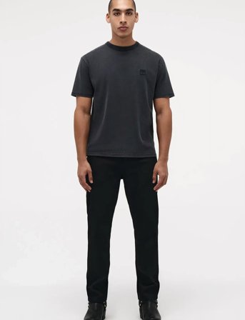 NEUW Natural High Teewashed Black - Black - M