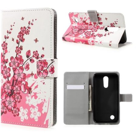 Plånboksfodral LG K10 2017 - Körsbärsblommor