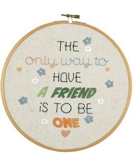 Broderipakke Flexibilde God Venn - Vervaco