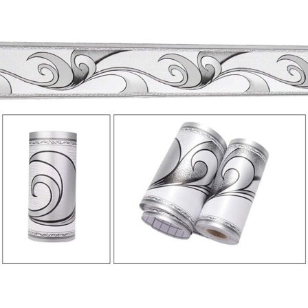 Självhäftande vägglister Border Line Tapet Rolls dekal 10m Wave 5cm*10M