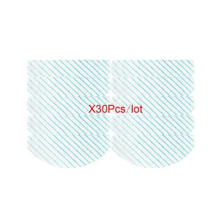 Mikrofiber trasmoppduk för engångsbruk för Ecovacs Deebot Ozmo T8/ T8Aivi /Max/ Power Robotdammsugare Reservdelar Tillbehör