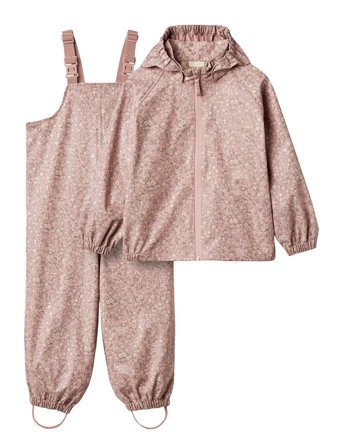 Wheat Rainwear Charlie Set - Pink - 122