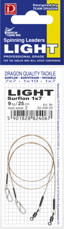 Dragon 7x7 Surfstrand A.F.W. 9kg Light 25cm 2-pack