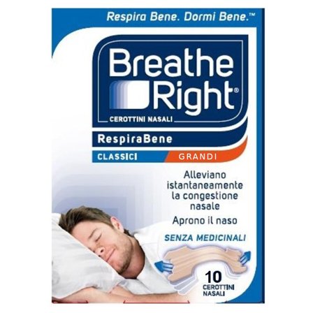 Breath Right Classici Grandi 10 Pezzi