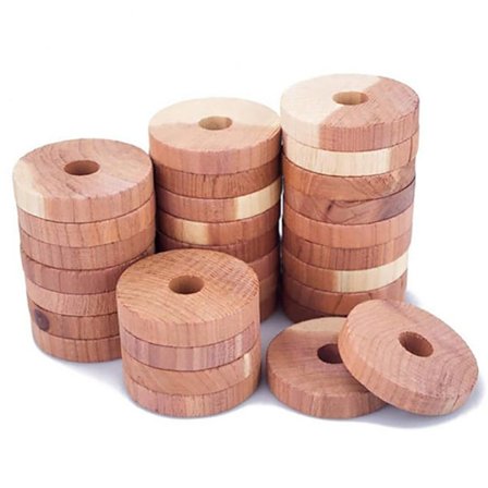 Praktisk Anti-Insekt Fukt Absorberande Cederträ Bricka