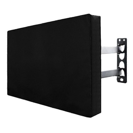 TV-cover til 80 - 85 tommer TV, udendørs, vandtæt Oxford-stof, vægmonteret beskyttelsesærme til fjernsyn