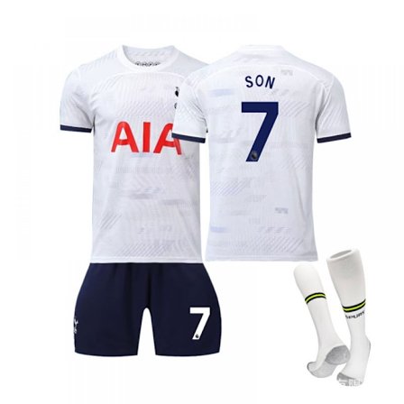 23/24 Tottenham Stadium Hemma Barn Fotbollströja Set med Strumpor