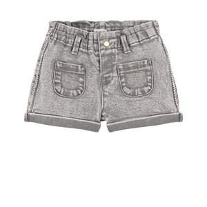 Kids - IKKS Grey Denim Shorts - Shorts - 12 months - Blue