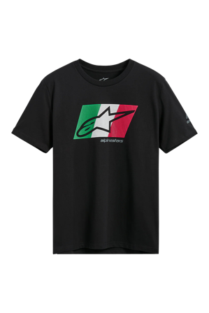 T-Shirt Alpinestars Global CSF Schwarz/Grün/Weiß/Rot S
