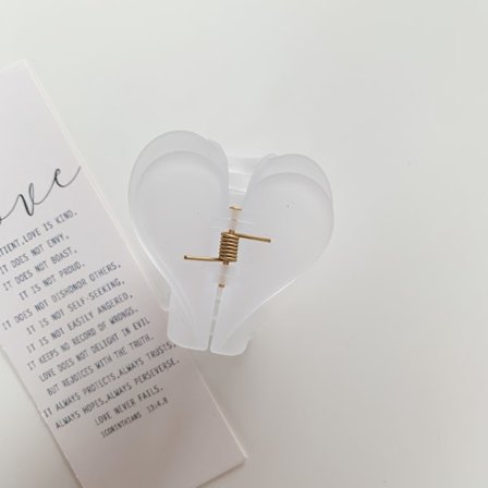 Hiuspinni Hai-Pinni Takana Päälevy Hiuspinni Naisten Pinni Pääasuste Korut 3 Kpl-----Pakkasmainen Hyytelö Valkoinen