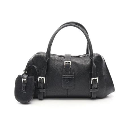 Loewe Pre-owned Pre-owned Leather handTass , Zwart , Dames , Maat: ONE Size Vintage Tassen